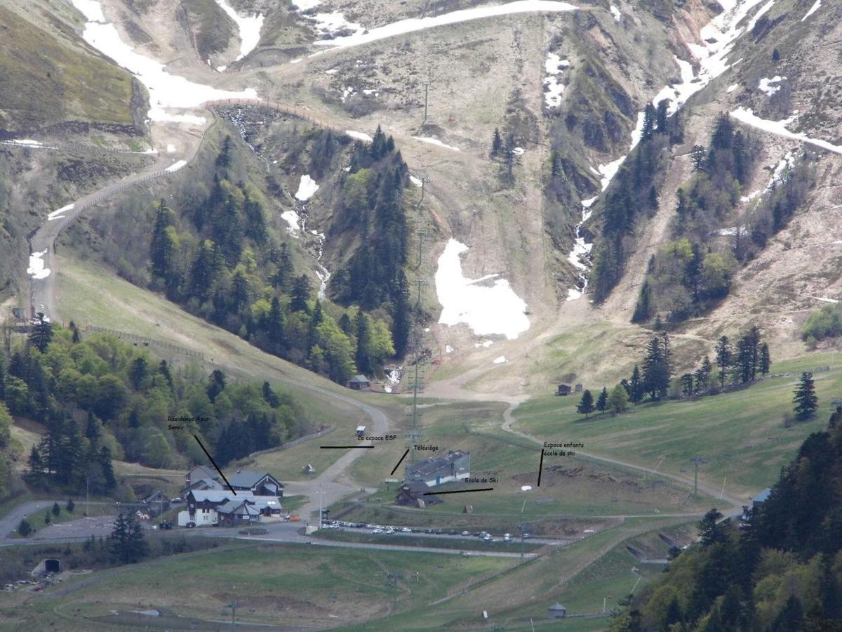 Azur Sancy Skis Aux Pieds Le Mont-Dore Luaran gambar